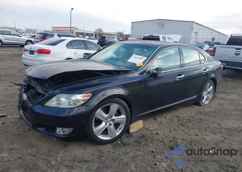 2010 Lexus Ls 460 z USA, uszkodzony, nr VIN JTHBL5EF1A5092734